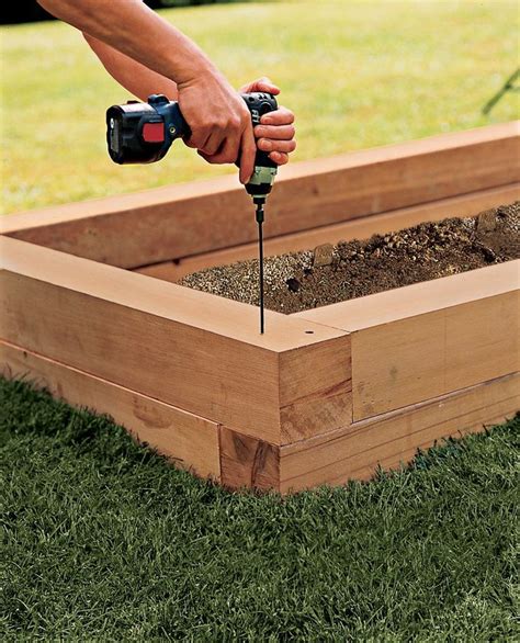 How to Build A Raised Planting Bed | Raised garden bed plans, Raised ...