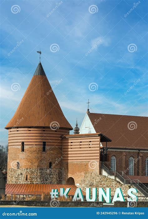 Kaunas Castle is One of the Oldest Brick Castles in Lithuania, Standing ...