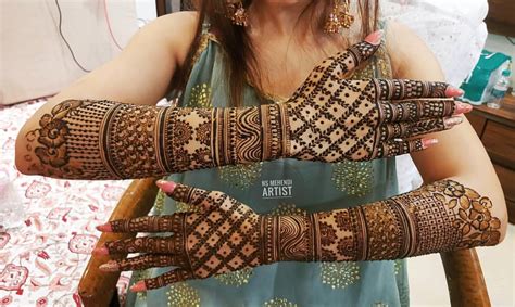 35+ Latest Bridal Mehndi Designs For Full Hands - Mehndi Designs 2023