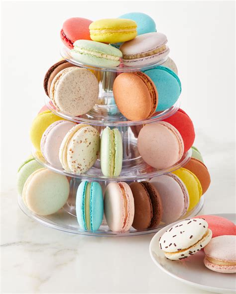 JOY Macarons 4-Tier Macaron Tower | Neiman Marcus