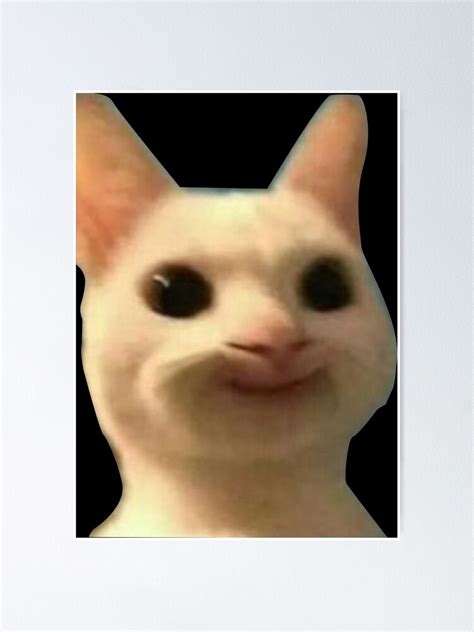 "Smiling cat meme" Poster for Sale by los-memes | Redbubble