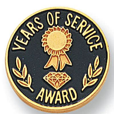 Years of Service Award Pin by Athletic Awards