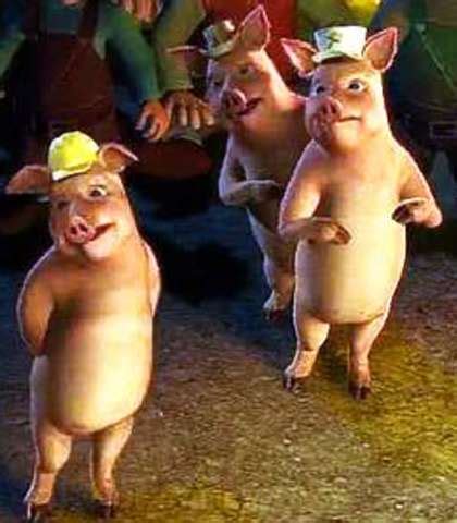 The Pigs From Shrek Have A Thick Scottish Accent