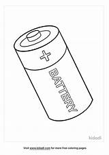 Free Battery Coloring Page  Coloring Printables Kidadl sketch template