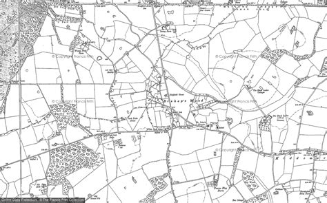 Old Maps of Wheaton Aston Hall, Staffordshire