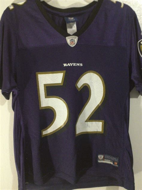 Women's Reebok Ray Lewis #52 Ravens NFL Jersey - Activewear Tops