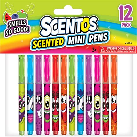 Scentos Scented Mini Pens Party Favors, 12 Pack - Walmart.com - Walmart.com