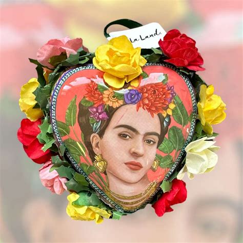 Frida wall hanging/decoration heart shaped - Just Like You