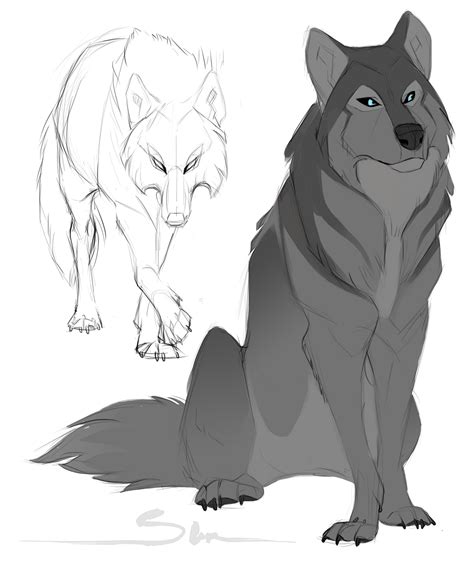 Naviira's Doodles | Animal drawings, Wolf sketch, Canine drawing