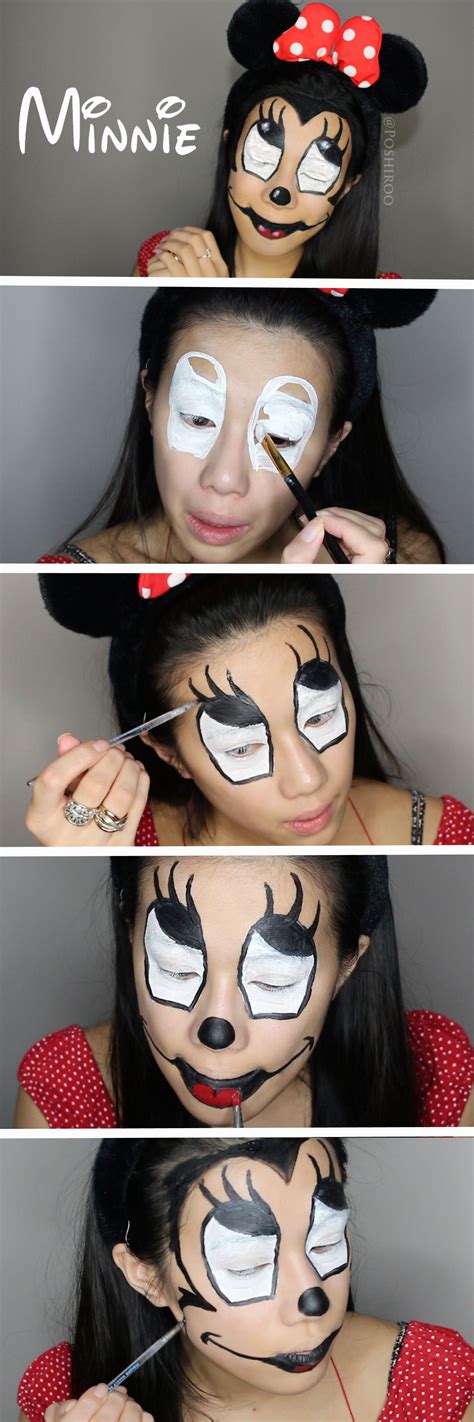 Minnie Mouse Halloween Makeup Tutorial - Cool Creepy Scary DIY ...