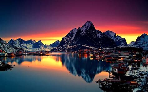 Wallpaper 4K Para Pc Paisajes Gallery | Beautiful norway, Beautiful places, Lofoten