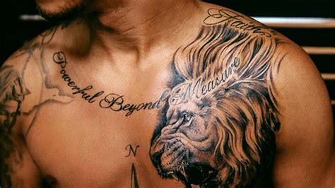 Lewis Hamilton Tattoo : Lewis Hamilton debuts MASSIVE lion tattoo on his chest ... _ Lewis ...