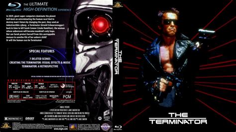 The Terminator - Movie Blu-Ray Custom Covers - The Terminator - English ...