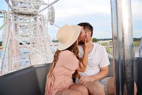 Love Makes the World Go Round | Wheeler Ferris Wheel Couple Session ...