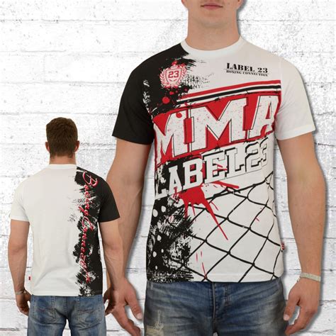 Jetzt bestellen | Label 23 MMA 2018 Herren T-Shirt weiss | krasse-shirts.de