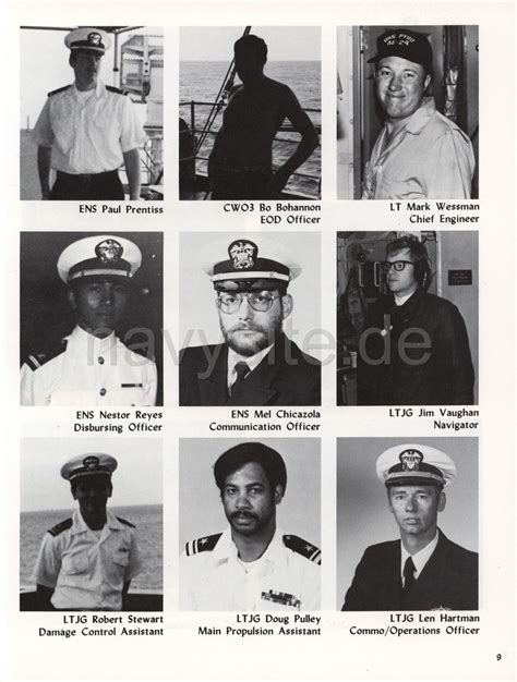 USS Pyro (AE 24) WestPac Cruise Book 1980 - Officers