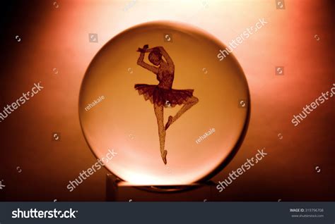 Ballerina Silhouette Optical Illusion