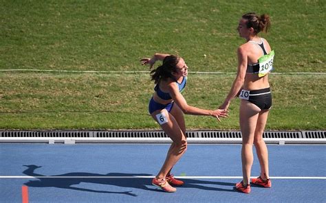 Runners help each other after fall, lifting Olympic spirit | The Times ...