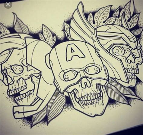 Pin by chelsey mathews on print | Marvel tattoos, Avengers tattoo, Zombie tattoos