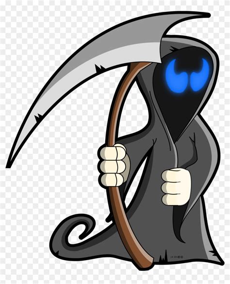 Big Image - Cartoon Grim Reaper Transparent - Free Transparent PNG Clipart Images Download