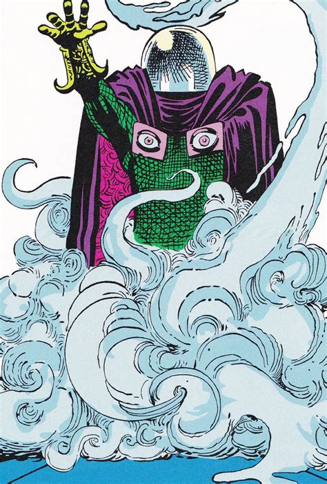 Mysterio by Steve Ditko | Mysterio marvel, Comic villains, Marvel villains