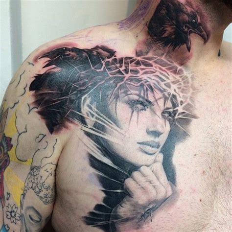 Carlo Torres Art Portrait Tattoo, Art Tattoo, Cool Tattoos, Awesome ...