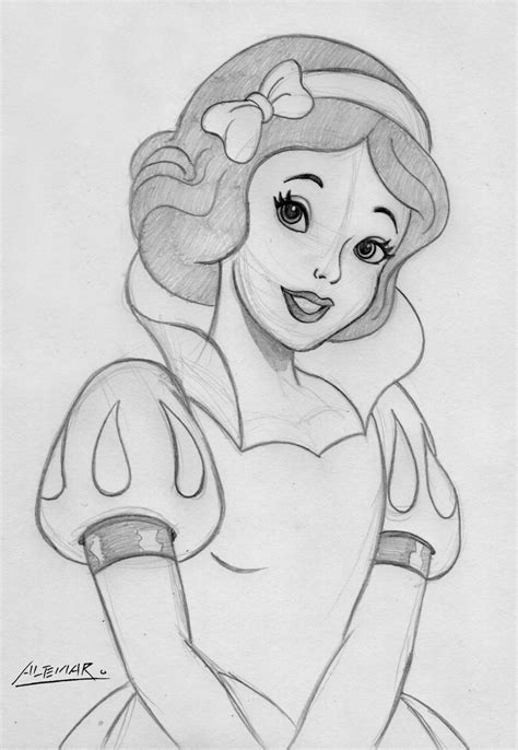 Bocetos de personajes de Disney, Altemar Domingos | Disney drawings sketches, Drawing sketches ...