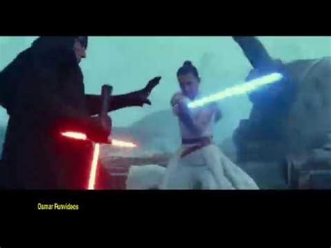 Star wars Rey vs Kylo Ren Combate final - YouTube