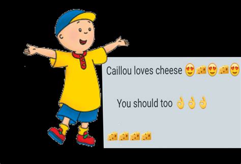 Love cheese or else Caillou, Youre Invited, Ass, Cheese, Feelings, Memes, People, Fictional ...