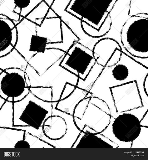 Black White Seamless Vector & Photo (Free Trial) | Bigstock