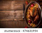 Thanksgiving Meal with Turkey image - Free stock photo - Public Domain photo - CC0 Images