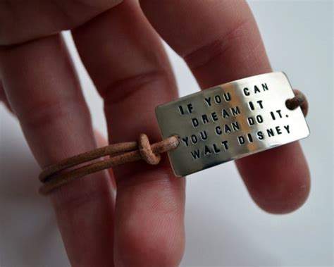 Personalized Quote Bracelet Customize with your own quote