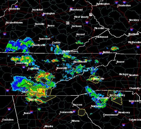 Interactive Hail Maps - Hail Map for Maryville, TN