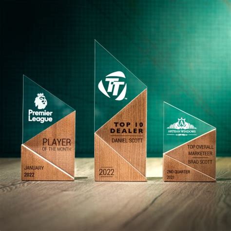 Personalised Wooden Eco Trophy Award MIZZEN Personalized - Etsy Canada
