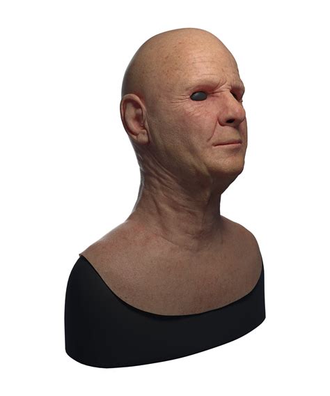 Silicone Mask | Realistic Elderly Man Disguise Mask