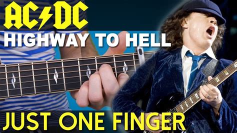 Highway To Hell Guitar Lesson (AC/DC) - YouTube