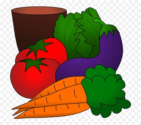 Vegetables Produce Harvest - Free Vector Graphic On Pixabay Gambar Sayur Sayuran Kartun Png ...