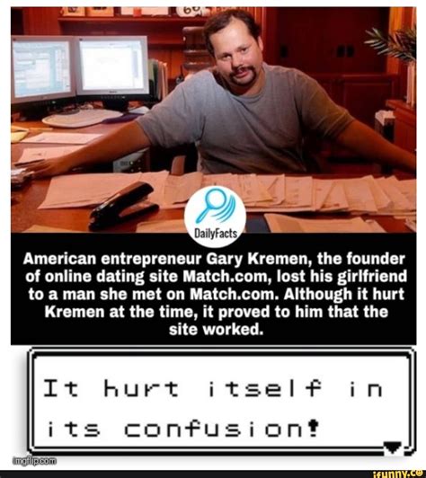 American entrepreneur Gary Kremen, the founder of online dating site Match.com, lost his ...