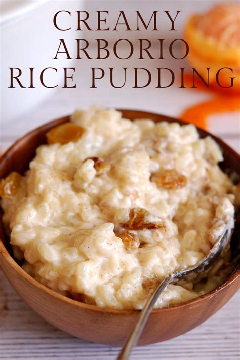 Creamy Arborio Stovetop Rice Pudding - A Timeless Dessert Delight