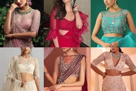 30+ Trendy and Stylish Net Saree Blouse Designs for Glamorous Look (2024) - efashiontribe