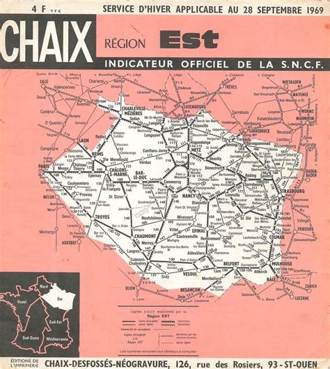 SNCF East 1969-09 [France] – Timetable World