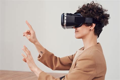 Person Using Virtual Reality Goggles · Free Stock Photo