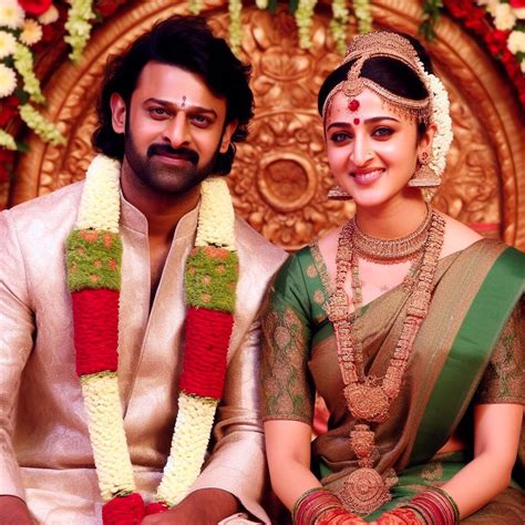 Prabhas and Anushka Shetty’s ‘Marriage’ pics Gone Viral, A fan-made ...