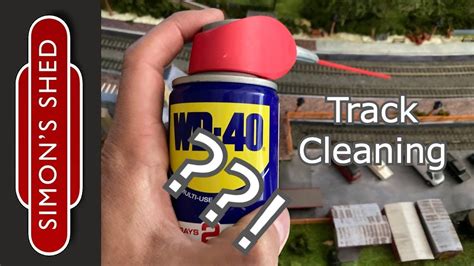 Track cleaning for model railways - YouTube