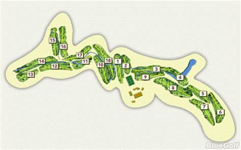 Rancho Bernardo Inn - Layout Map | Course Database