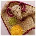 Crochet Elephant Lovie