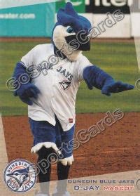 2012 Dunedin Blue Jays D Jay Mascot – Go Sports Cards