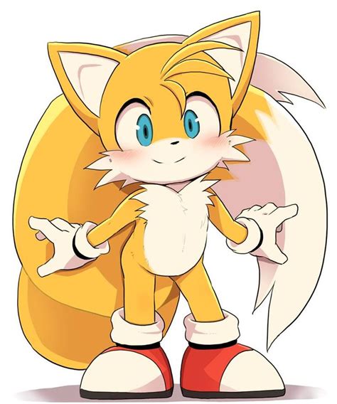 A cute Tails | Miles "Tails" Prower | Tails sonic the hedgehog, Sonic ...