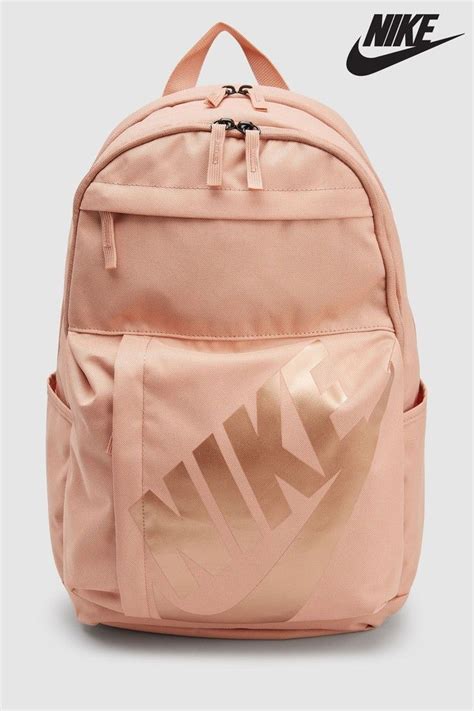 Girls Nike Rose Gold Elemental Backpack - Gold | Gold backpacks, Nike ...