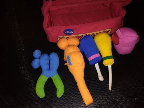 Disney Handy Manny plush tool box set with 5 tools for Sale in Decatur ...